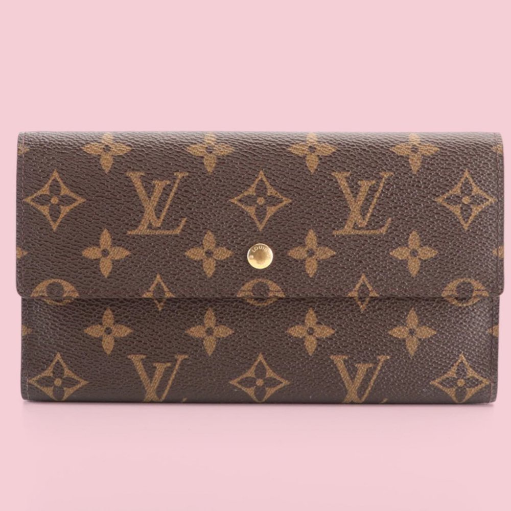Louis Vuitton Porte Tresor International Wallet Monogram Canvas